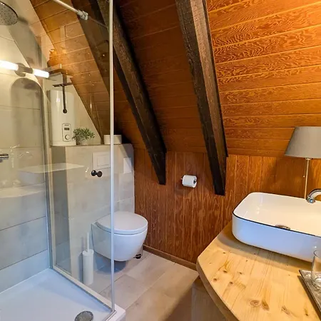 בית נופש Livias Nurdachhaus Mit Sauna Terrasse Und Garten Am Wald Wittingen